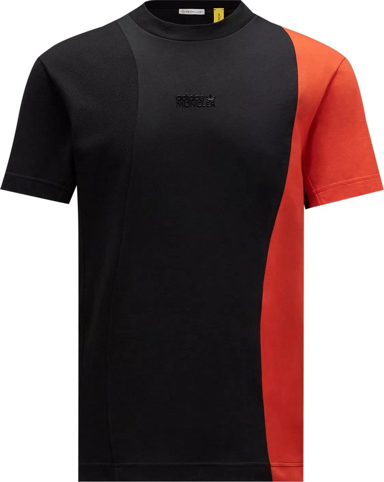 Moncler x adidas Jersey T-Shirt 'Black/Orange'