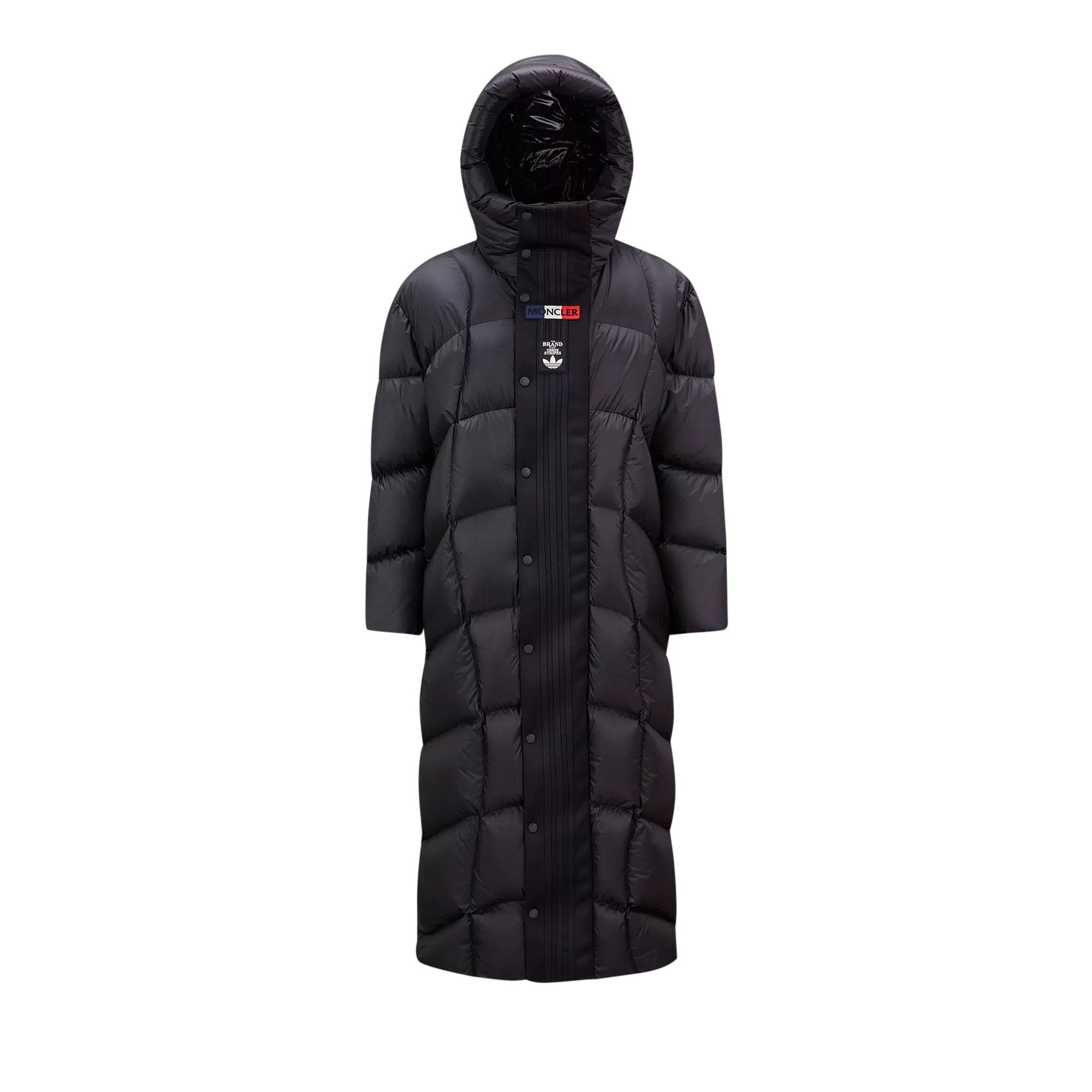 Buy Moncler x adidas Oreiller Long Down Jacket 'Black' - 1C000 03