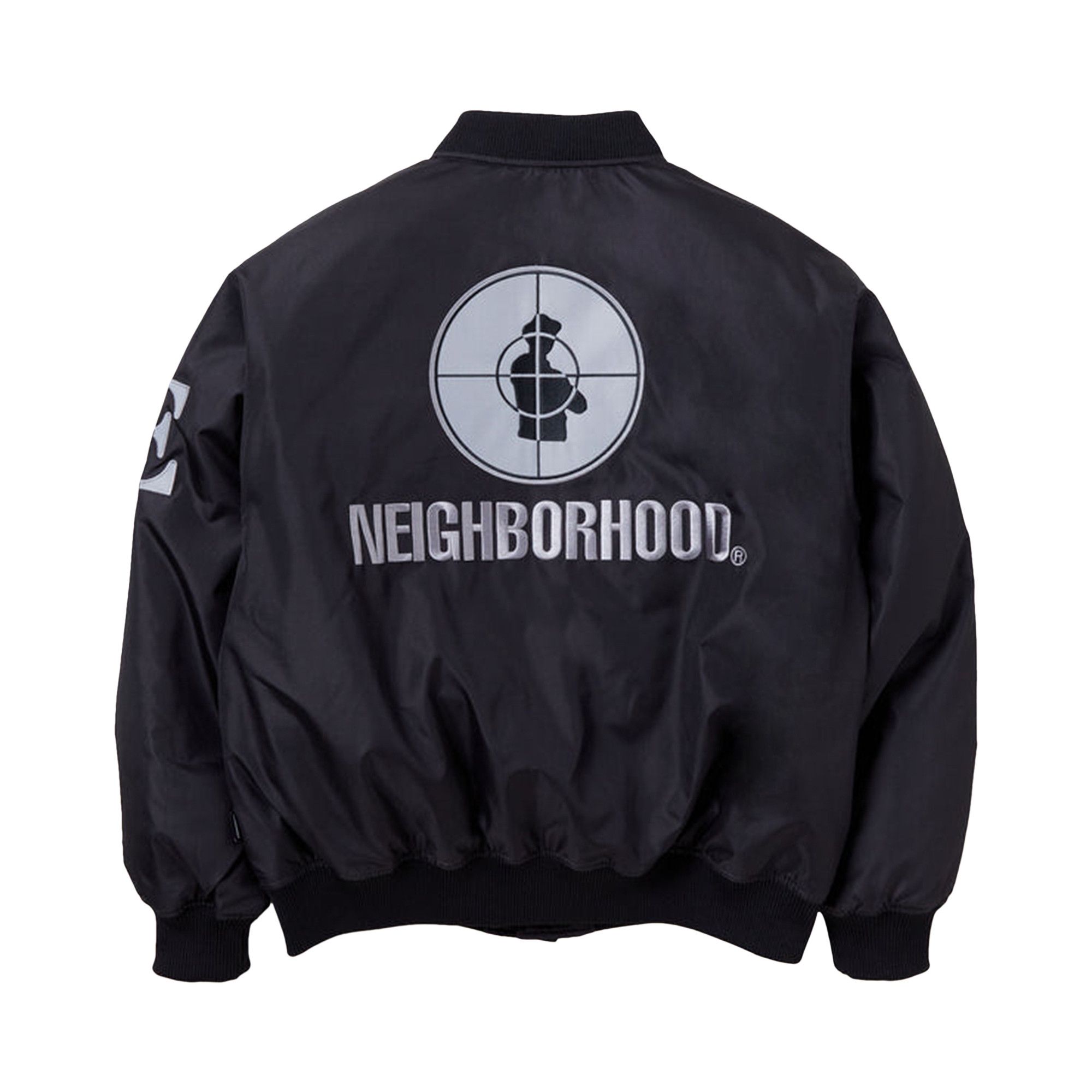 Buy Neighborhood x Public Enemy x Majestic Baseball Jacket