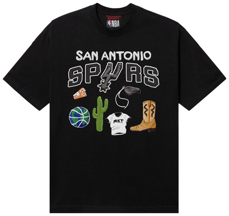 spurs t shirt nike