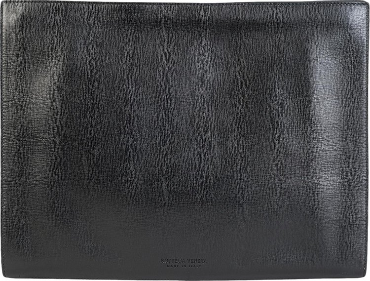 Buy Bottega Veneta Leather Document Holder 'Black/Silver' - 608601 ...