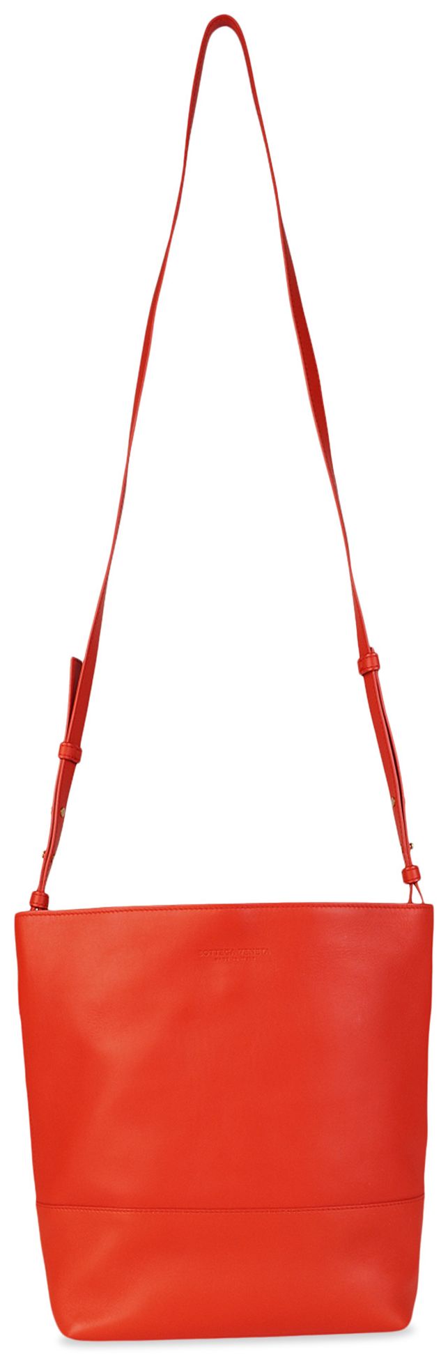 Bottega Veneta Leather Bucket Bag Lava