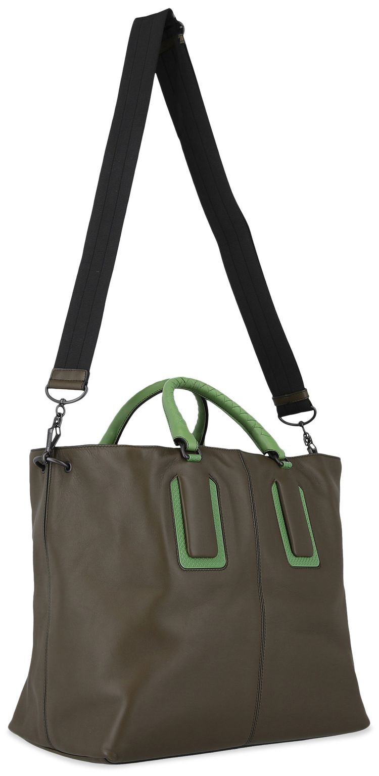 Bottega Veneta Top Handle Tote Bag Mustard