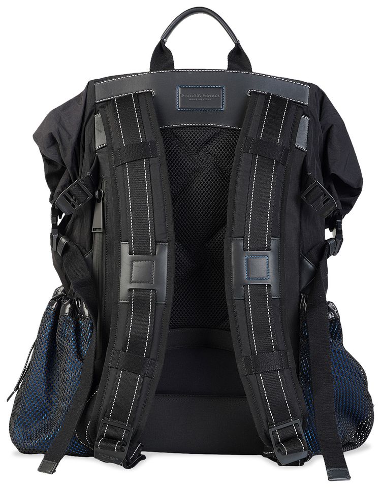 Bottega Veneta Bi Color Plain Outlet Backpack BlueMulticolor