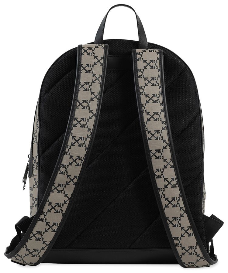 Off White Monogram Backpack BrownBlack