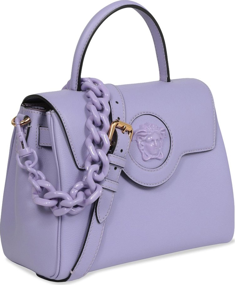 Versace La Medusa Shoulder Bag Lilac