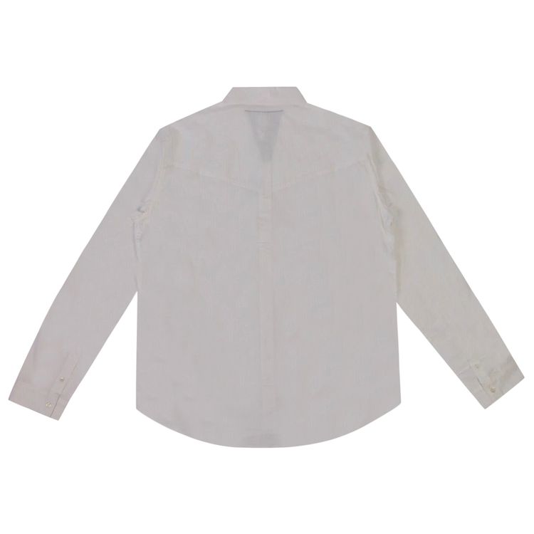 Vlone Long Sleeve Button Up White