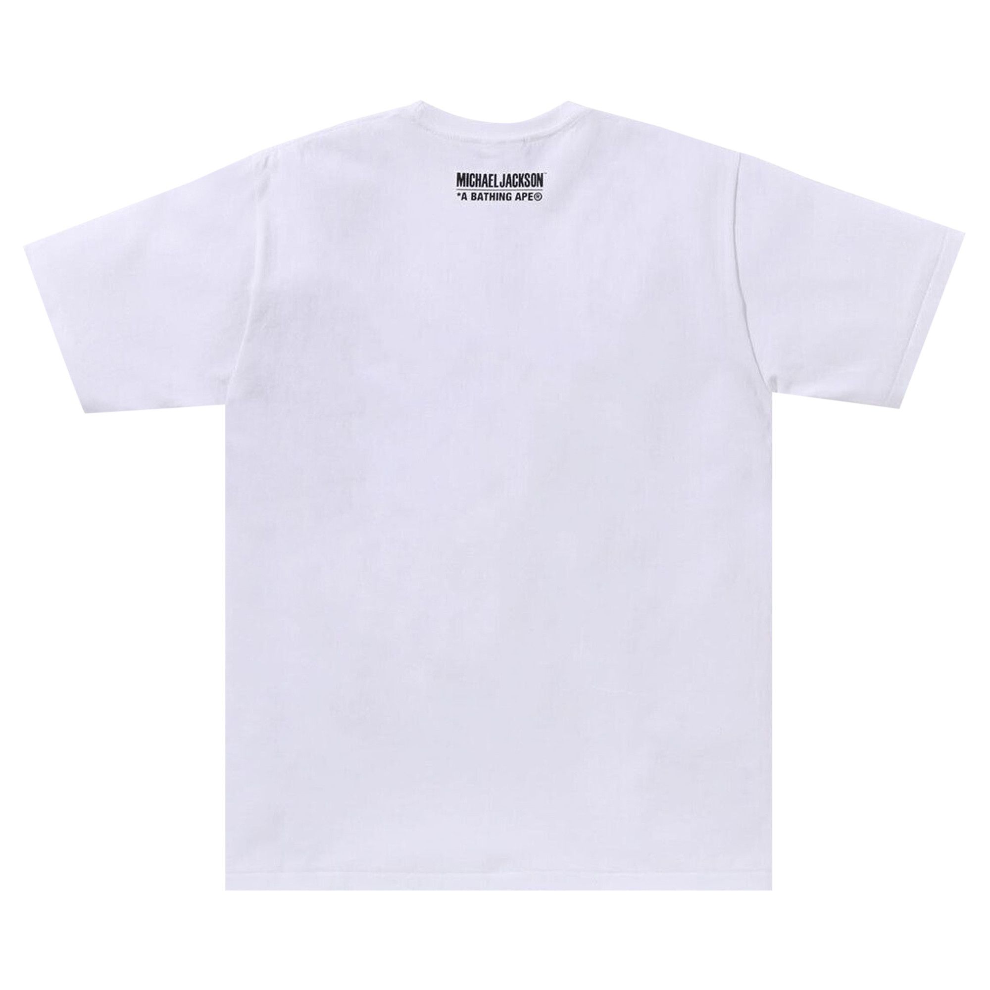 Buy BAPE x Michael Jackson Album Jacket Ape Head Tee 'White