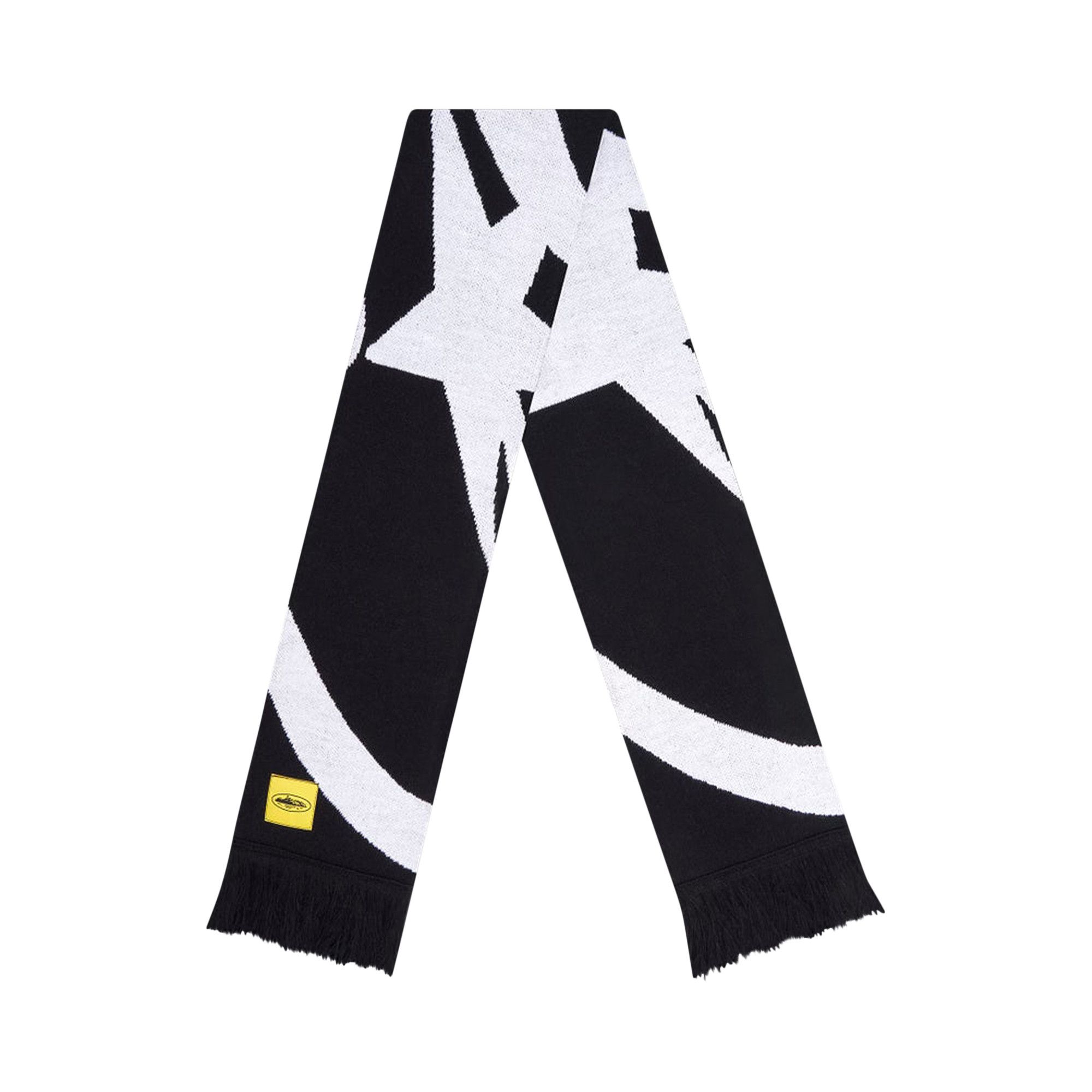 小物 bikkembergs scarf black Buy Corteiz Jacquaurd Knit Scarf 'Black' - 7892 1FW230611JKS