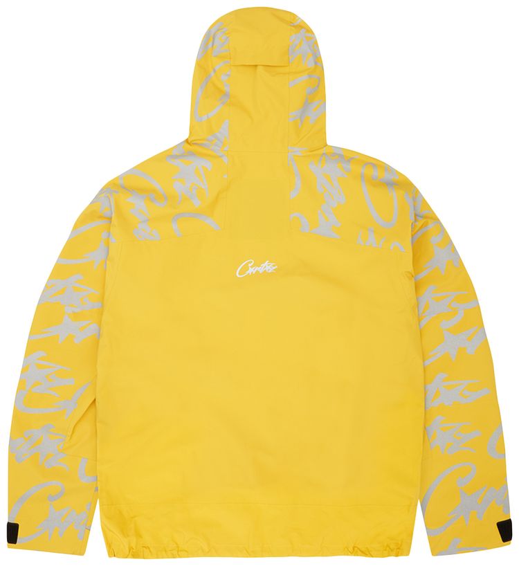 Corteiz Elitework Waterproof Shell Jacket Yella
