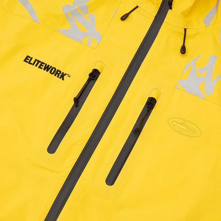 Corteiz Elitework Waterproof Shell Jacket Yella