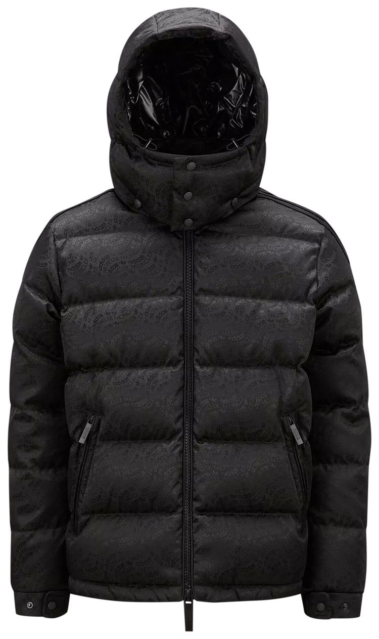 adidas originals short down filled jacket in black