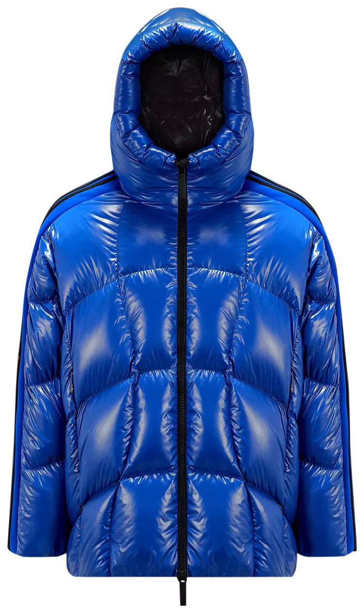 Moncler x adidas Beiser Short Down Jacket Blue
