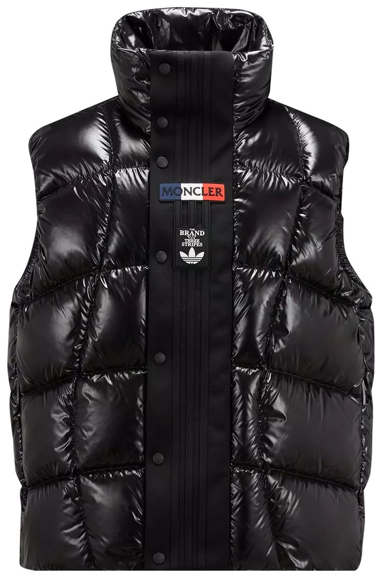 Moncler x adidas Bozon Down Vest Black
