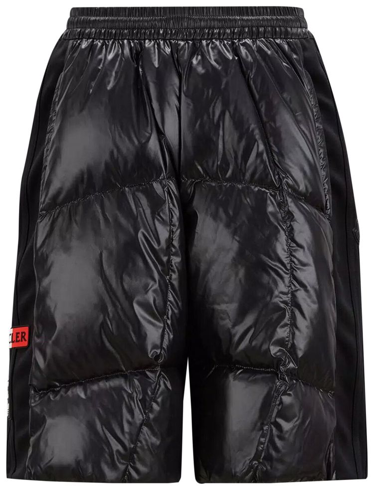 Moncler x adidas Down Filled Bermuda Shorts Black