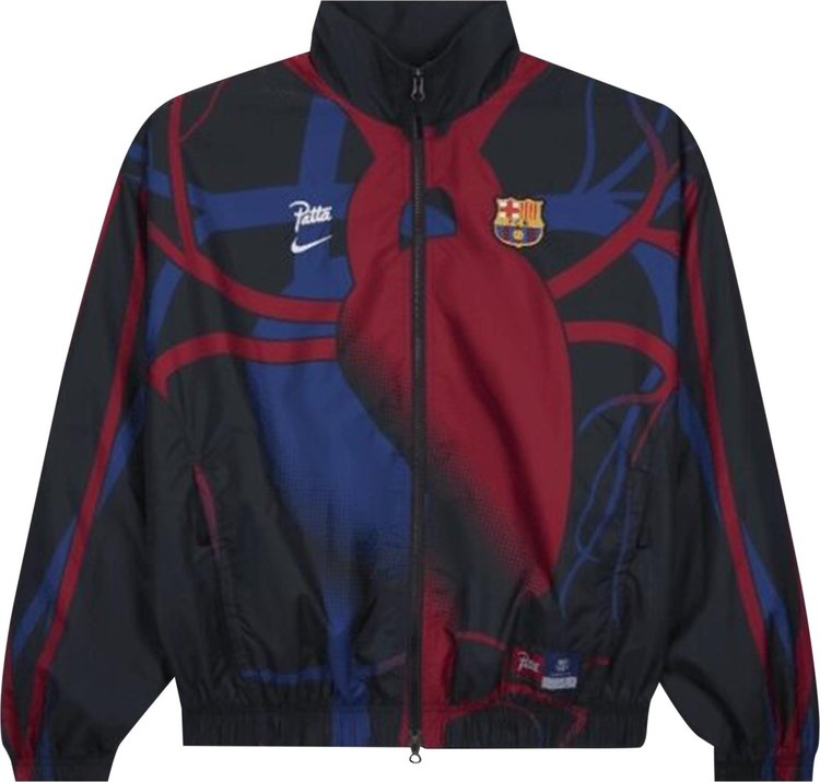 Nike FC Barcelona x Patta Track Jacket 'Black'