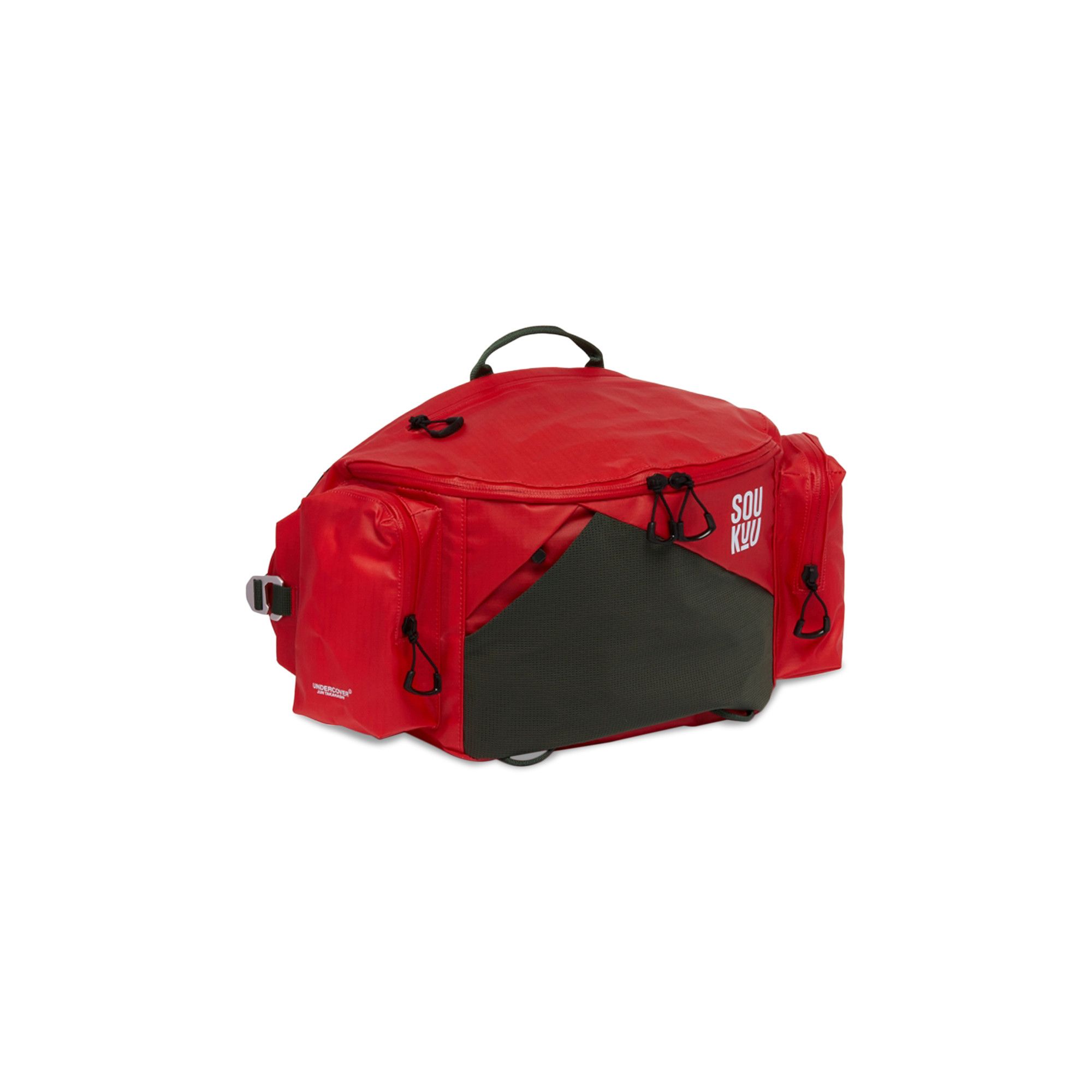 The North Face x Undercover SOUKUU Waistpack 'Dark Cedar Green/High Risk  Red'