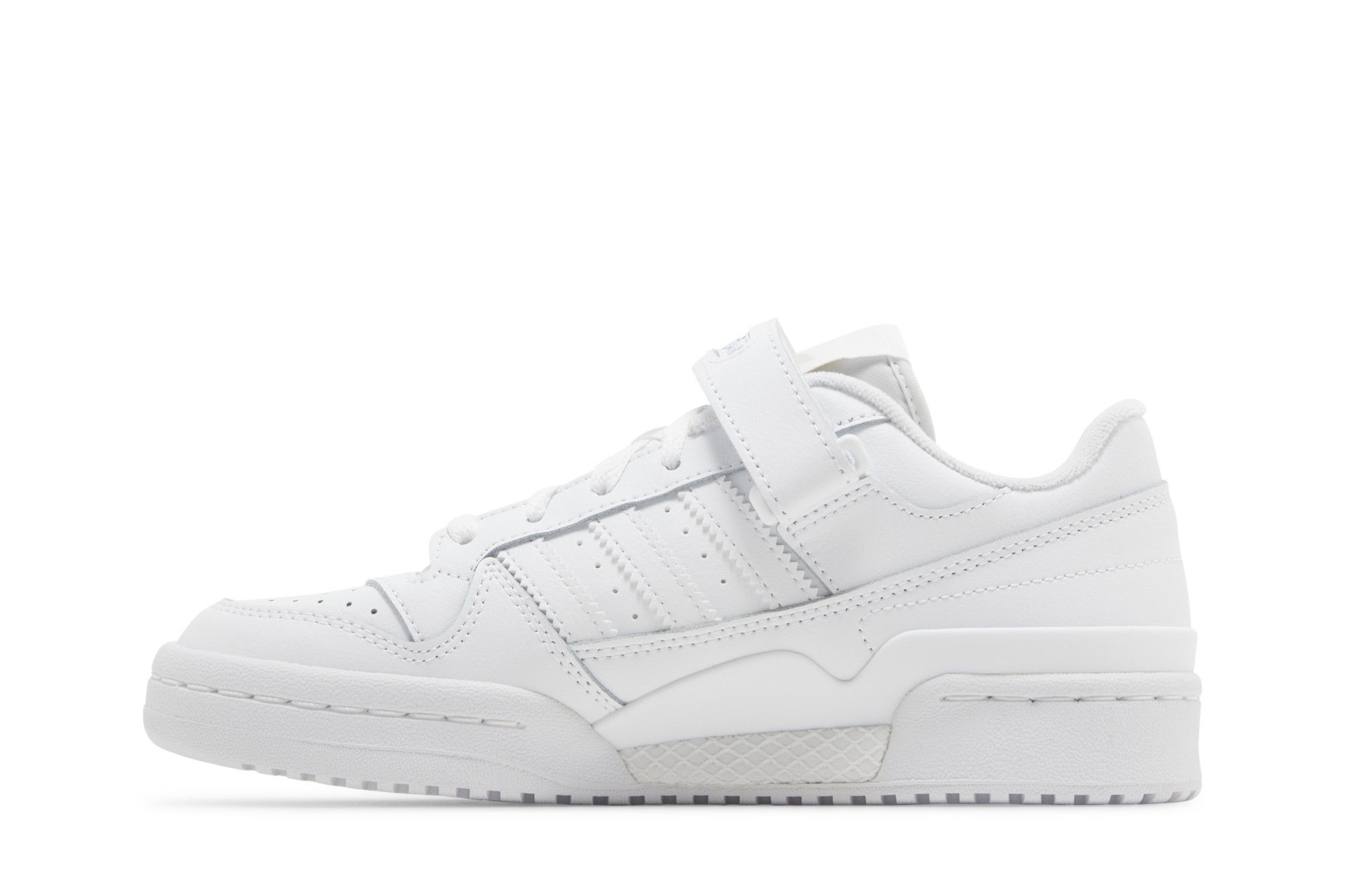 【ADIDAS】FZ6463 FORUM LOW W FTWWHT/FTWWHT/FTWWHT Adidas Forum Low Classic White Casual Athletic Shoes FZ6463