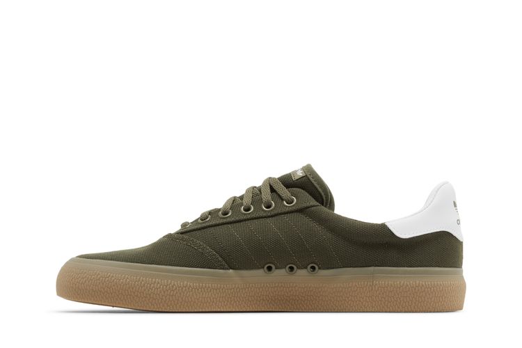 adidas gazelle silver green womens Adidas 3MC Shoes - Chalk White / Glory Green / Gum4