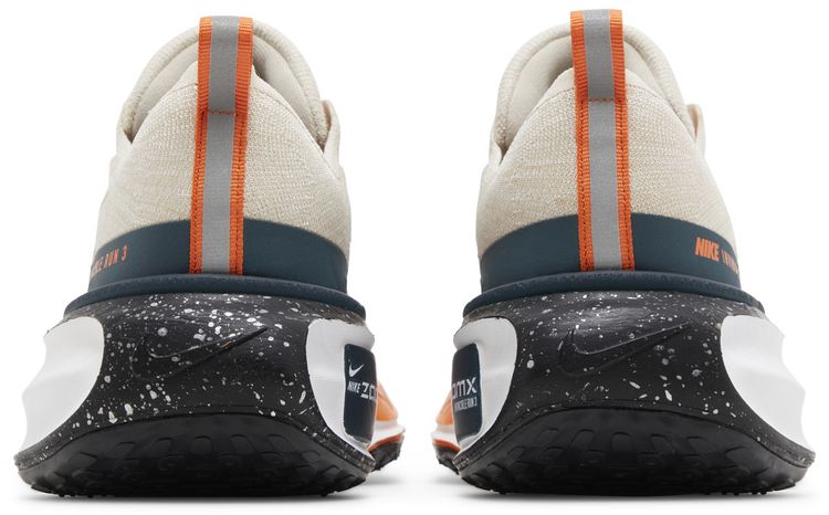 Nike ZoomX Invincible Run Flyknit 3 Oatmeal Safety Orange