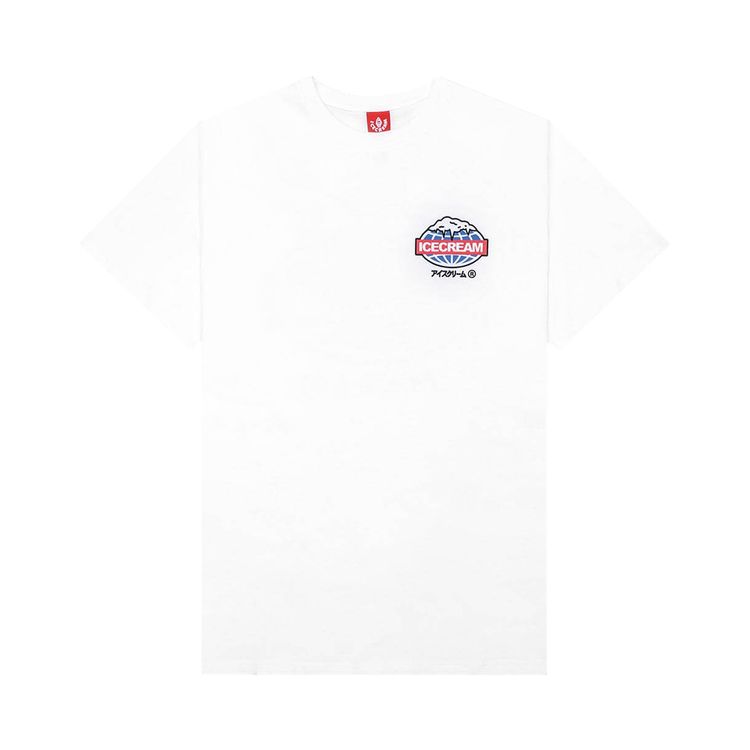 Icecream Cold World Short Sleeve Tee White