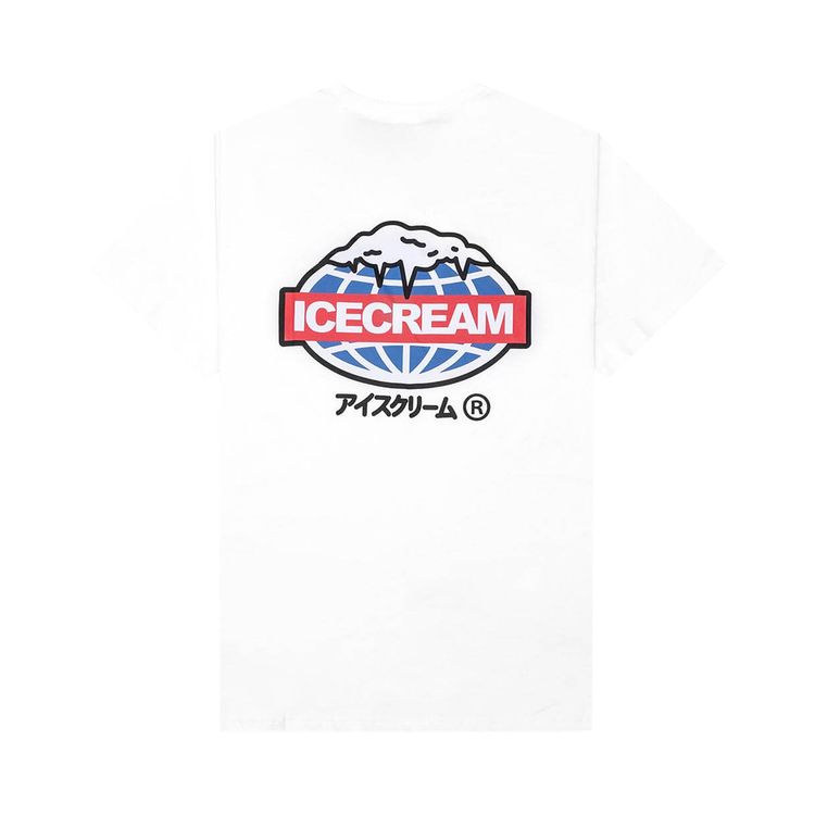 Icecream Cold World Short Sleeve Tee White