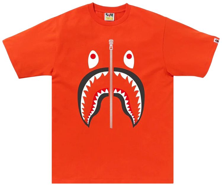 BAPE Shark Tee Orange