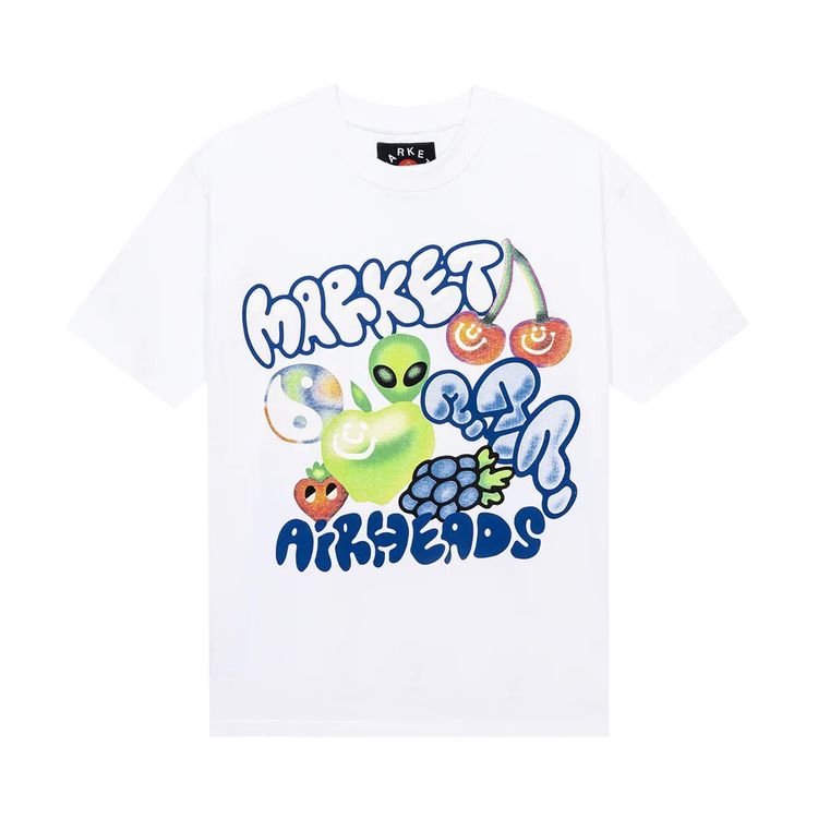 Market Airheads Flavor Blasted Uv T Shirt White