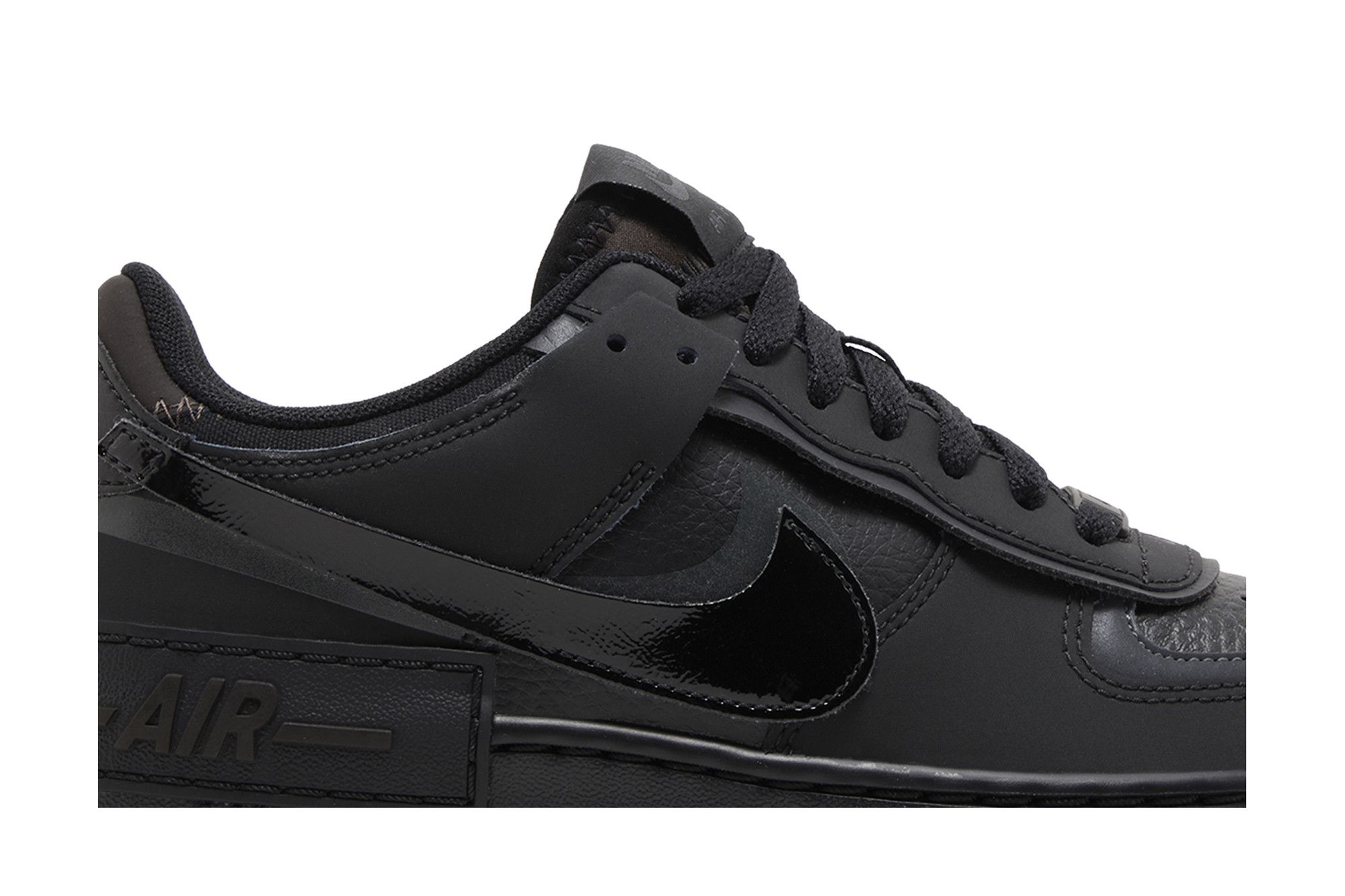 Nike air force 1 black patent leather clearance