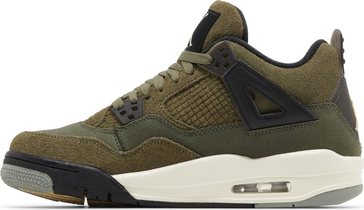 Air Jordan 4 Retro SE Craft GS Olive