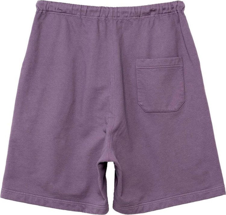 Maison Mihara Yasuhiro Embroidery Wide Shorts Purple