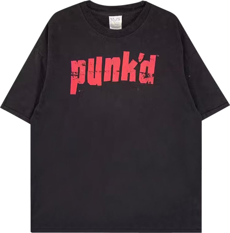 Vintage Punk'd T-Shirt 'Black'