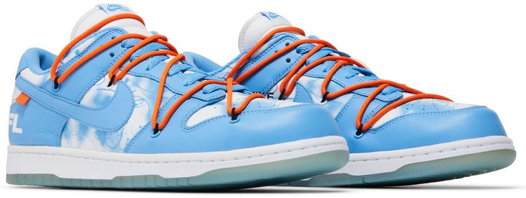 Off White x Futura x Nike Dunk Low UNC