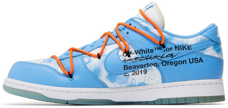 Off White x Futura x Nike Dunk Low UNC
