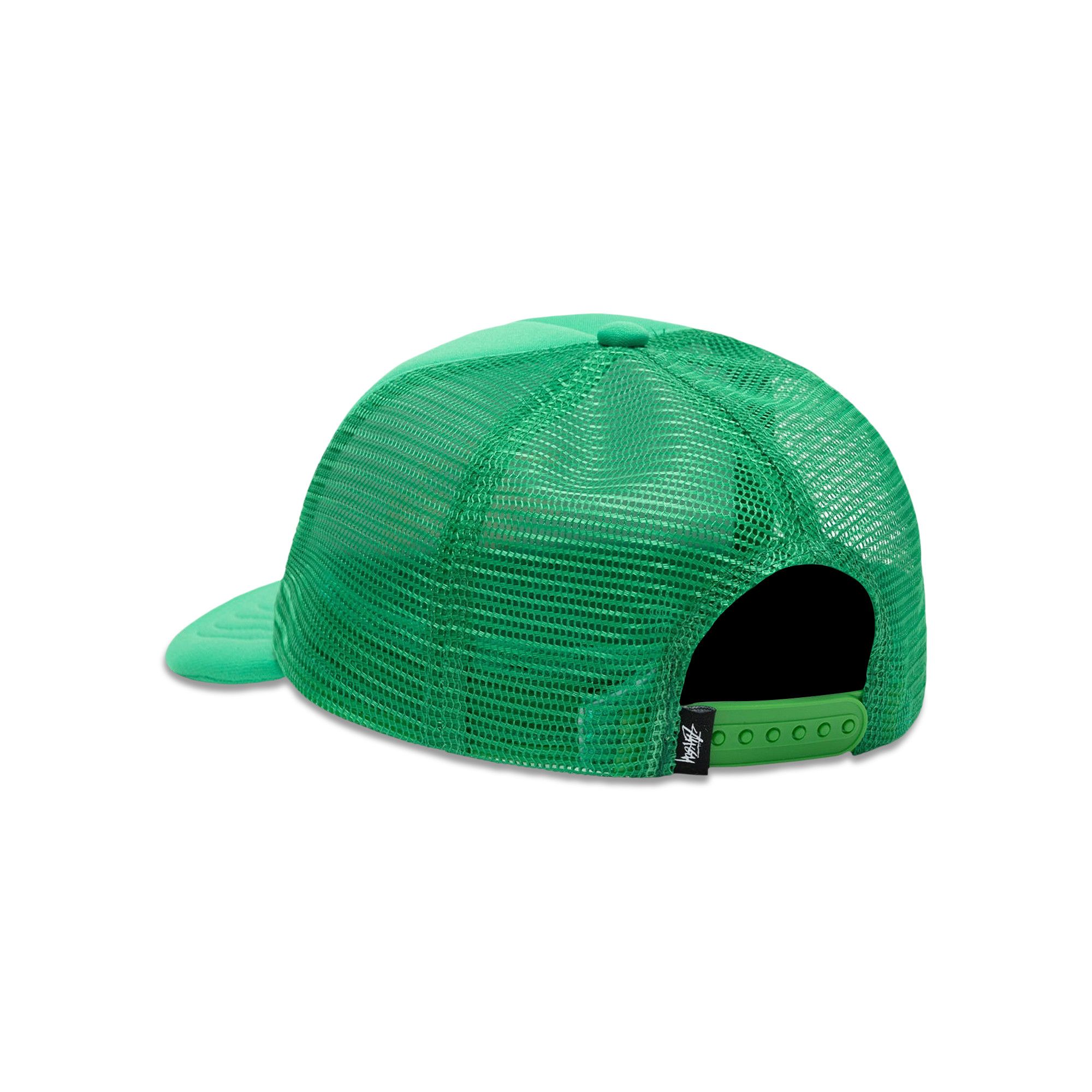 ブランド品専門の Buy Green 'Kelly Snapback Basic Big Trucker Stussy 帽子