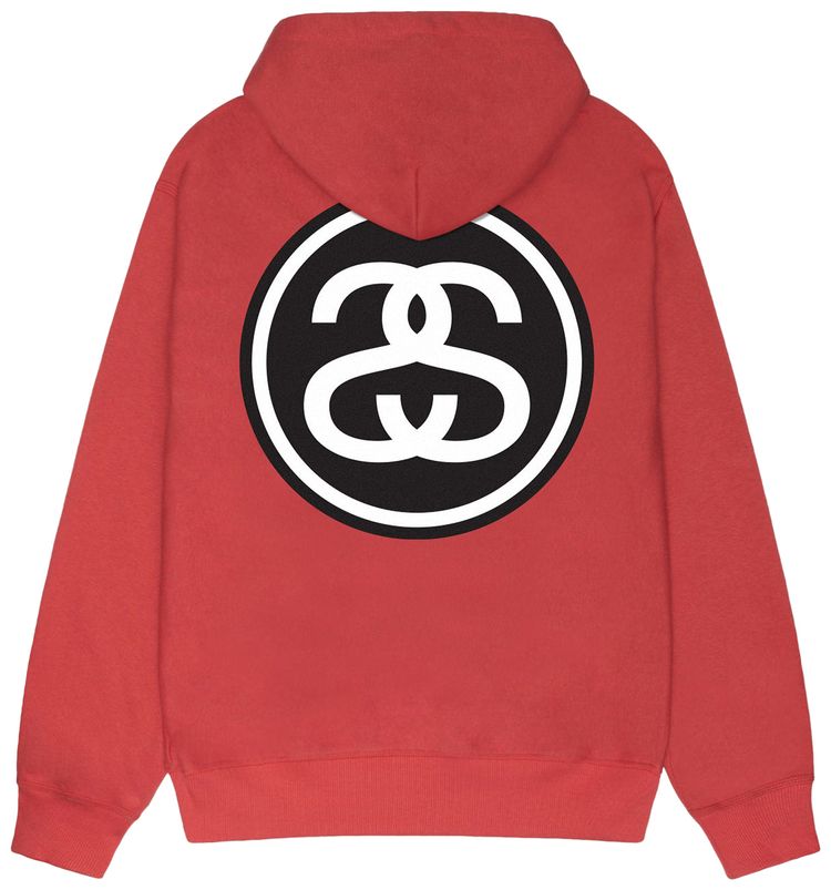 Stussy SS Link Zip Hoodie Pepper