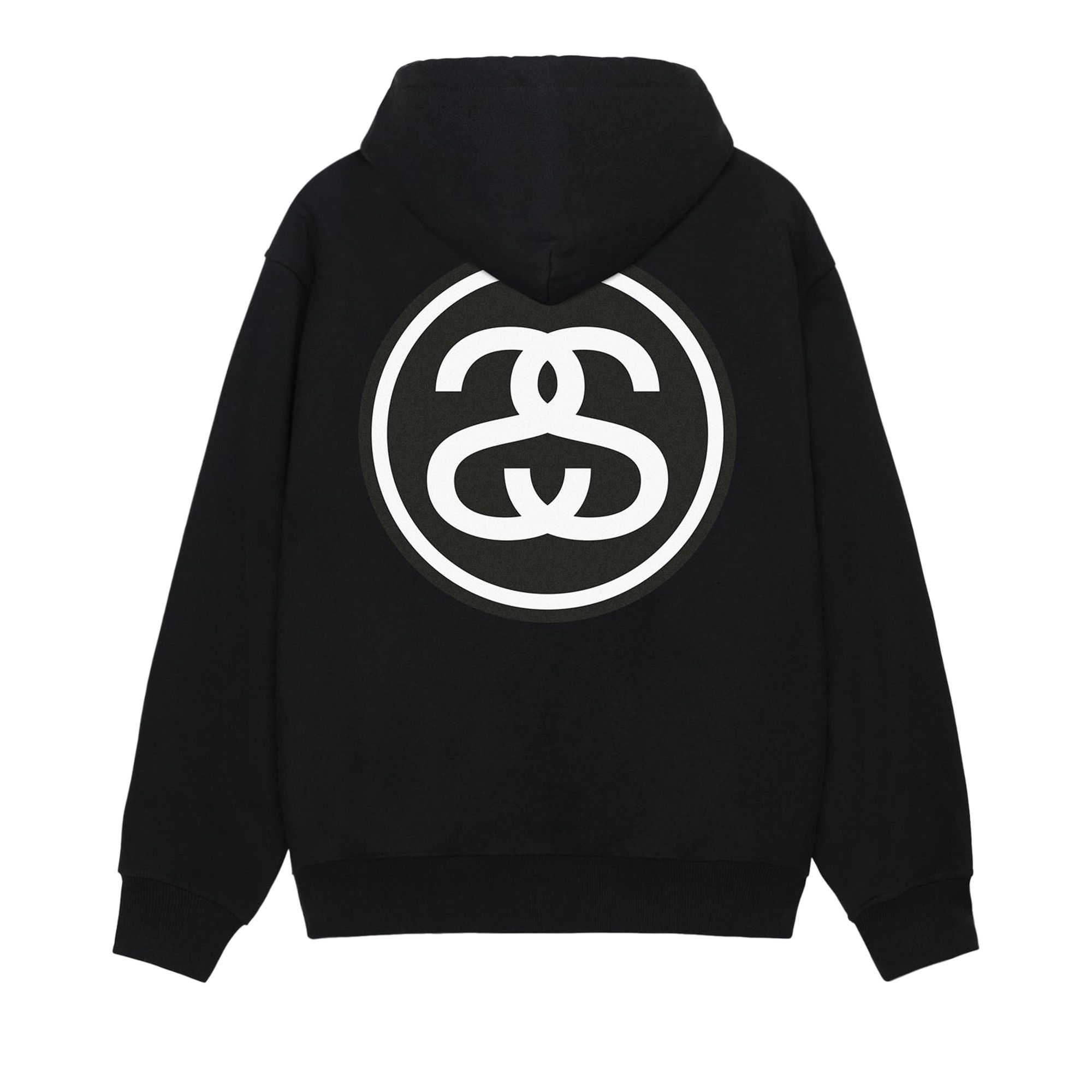 Size xl Stussy SS Link Zip Hoodie Black