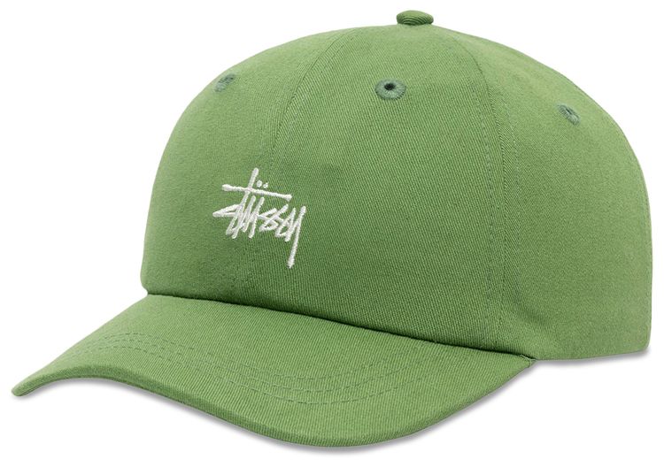 Stussy Low Pro Basic Stock Strapback Aloe