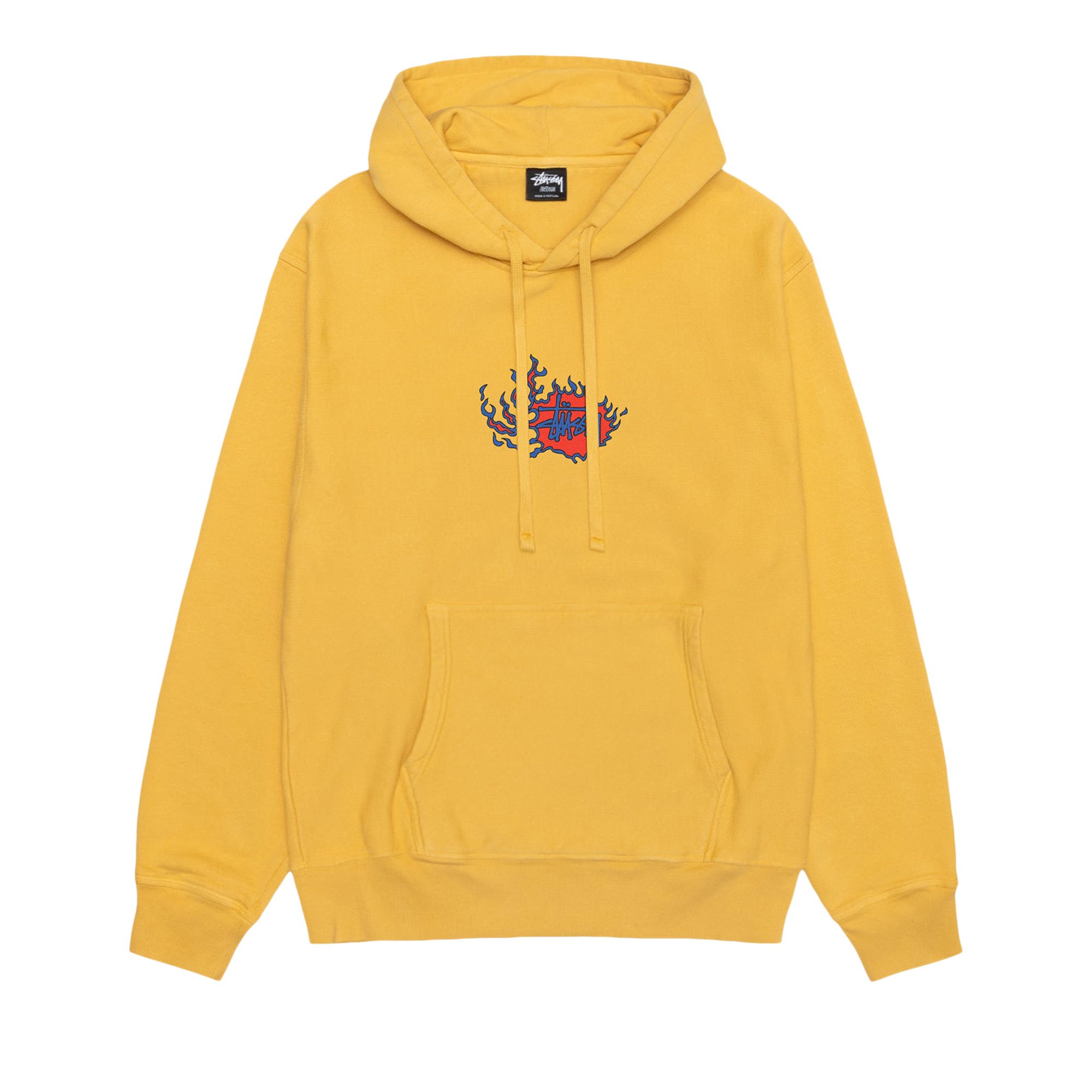 Buy Stussy Pigment Dyed Mosaic Dragon Hoodie 'Honey' - 1924978P ...