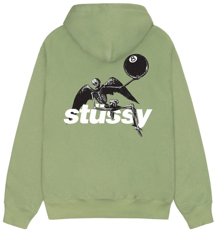 Stussy Apocalypse Zip Hoodie Moss