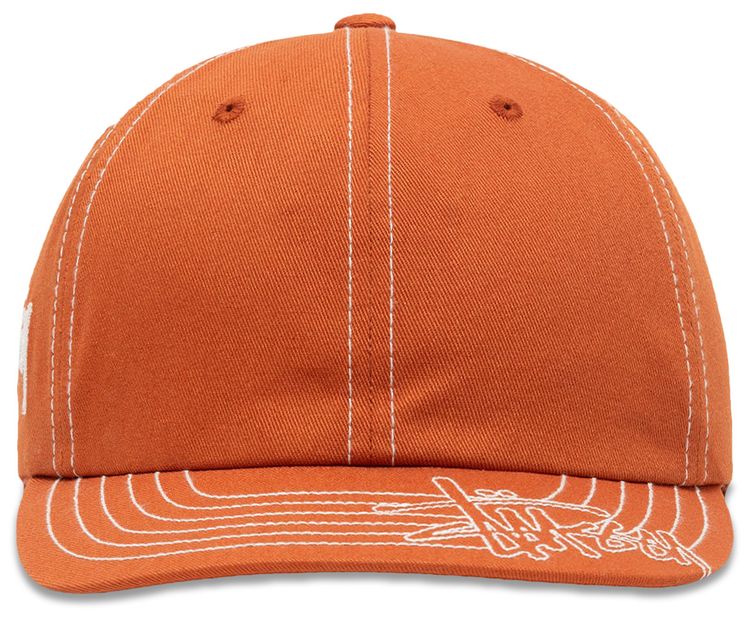 Stussy Low Pro Basic Stitch Strapback Burnt Orange