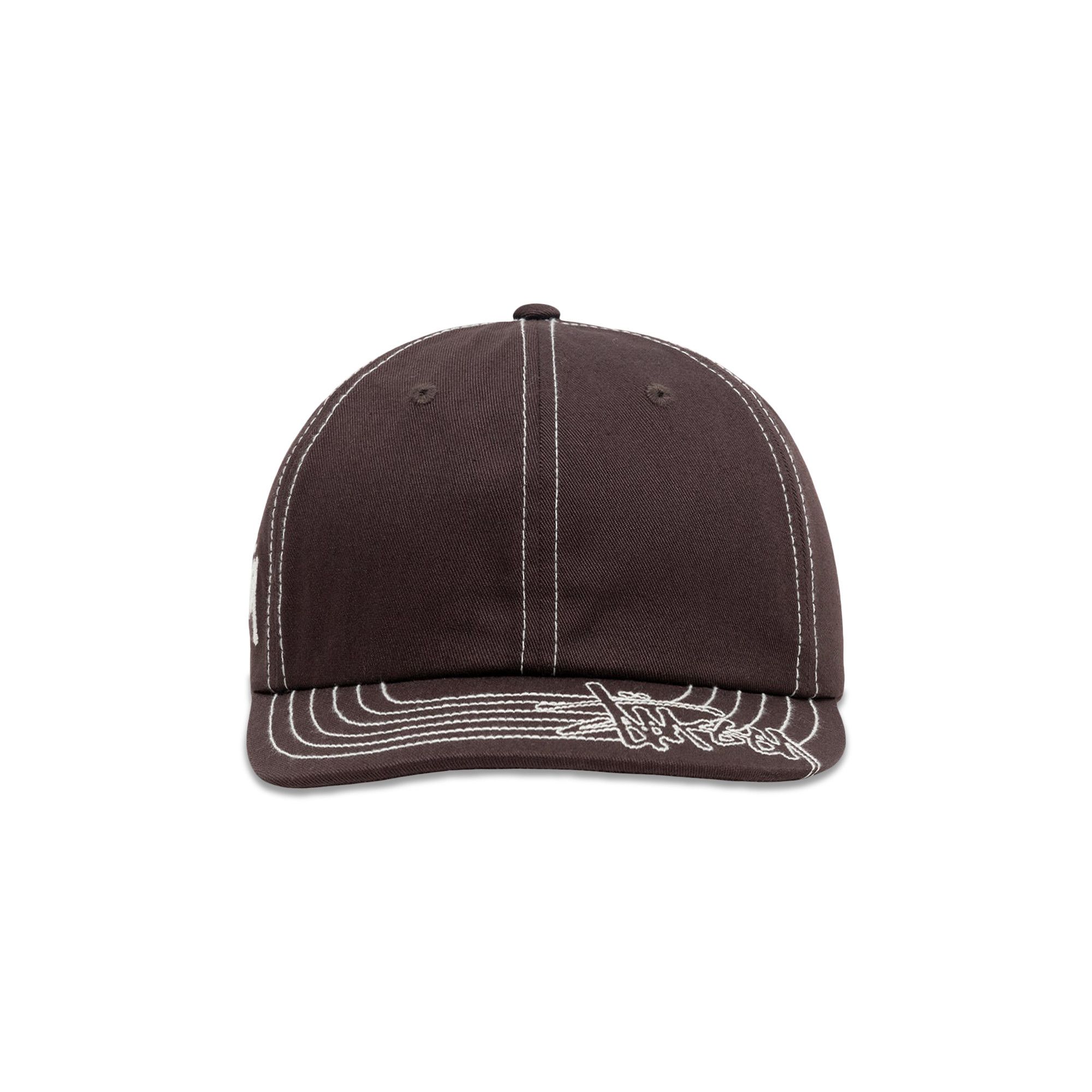 ァッション人気ブランドランキング Buy Stussy Low Pro Basic Stitch Strapback 'Brown' - 1311120 BROW | GOAT 帽子