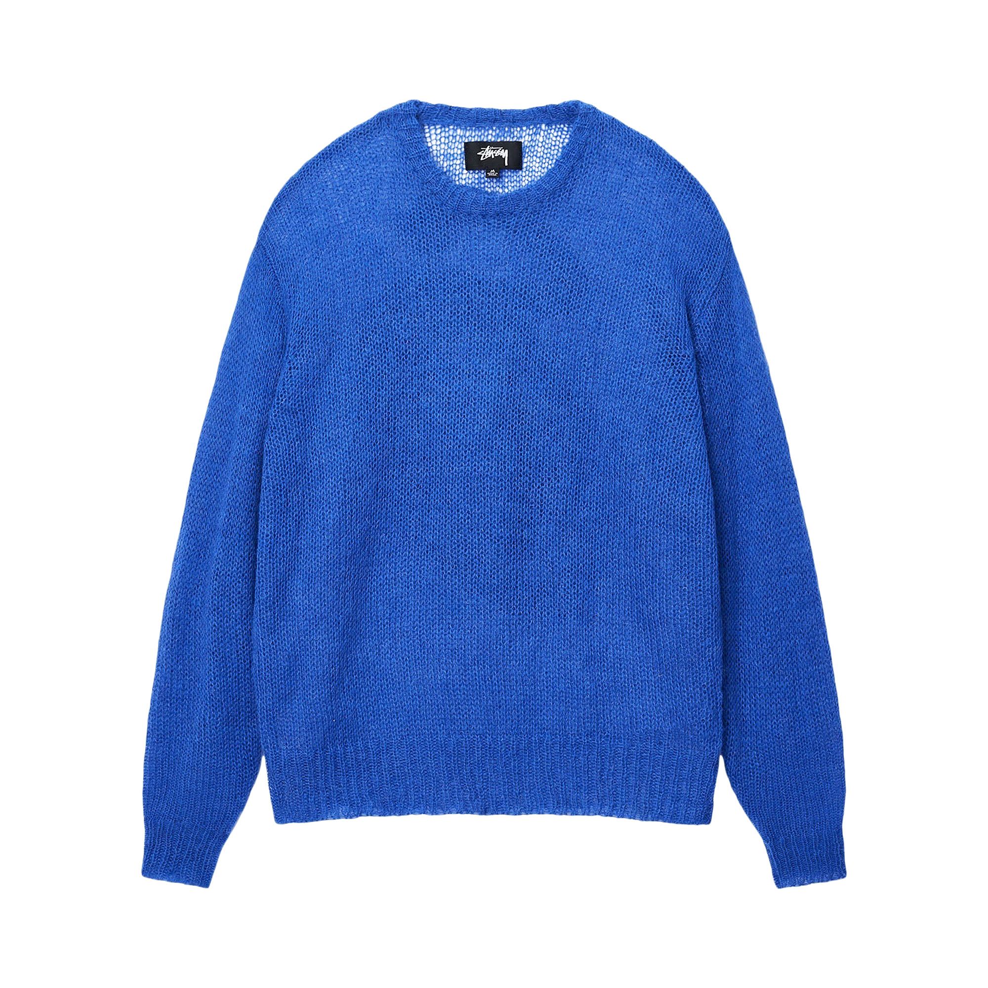 Buy Stussy Loose Knit Sweater 'Blue' - 117205 BLUE | GOAT