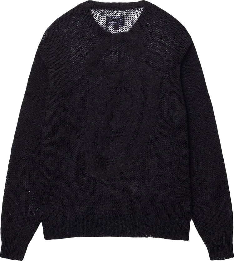 Stussy Loose Knit Sweater Black