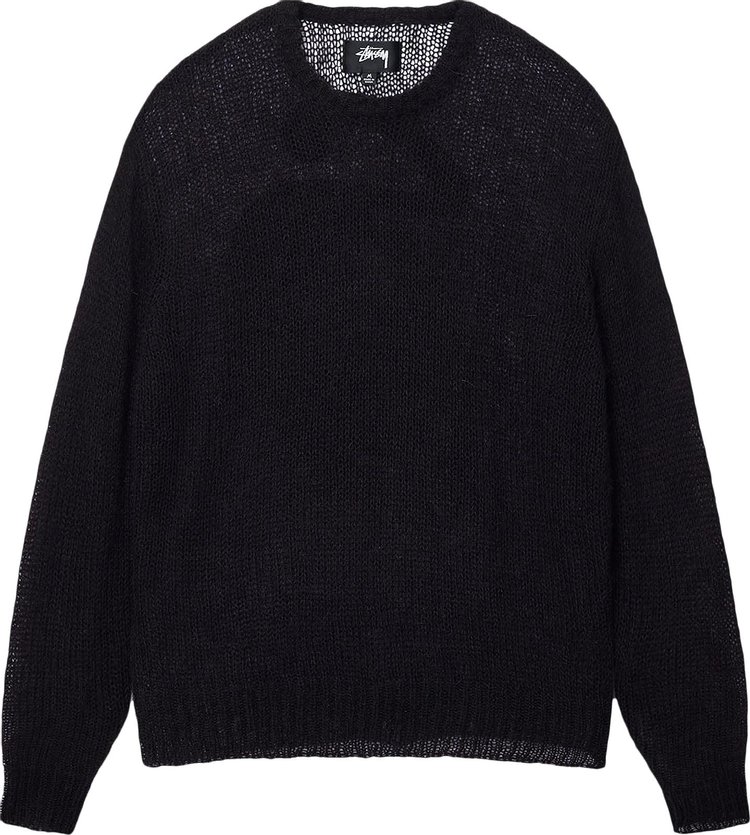 Buy Stussy Loose Knit Sweater 'Black' - 117205 BLAC | GOAT