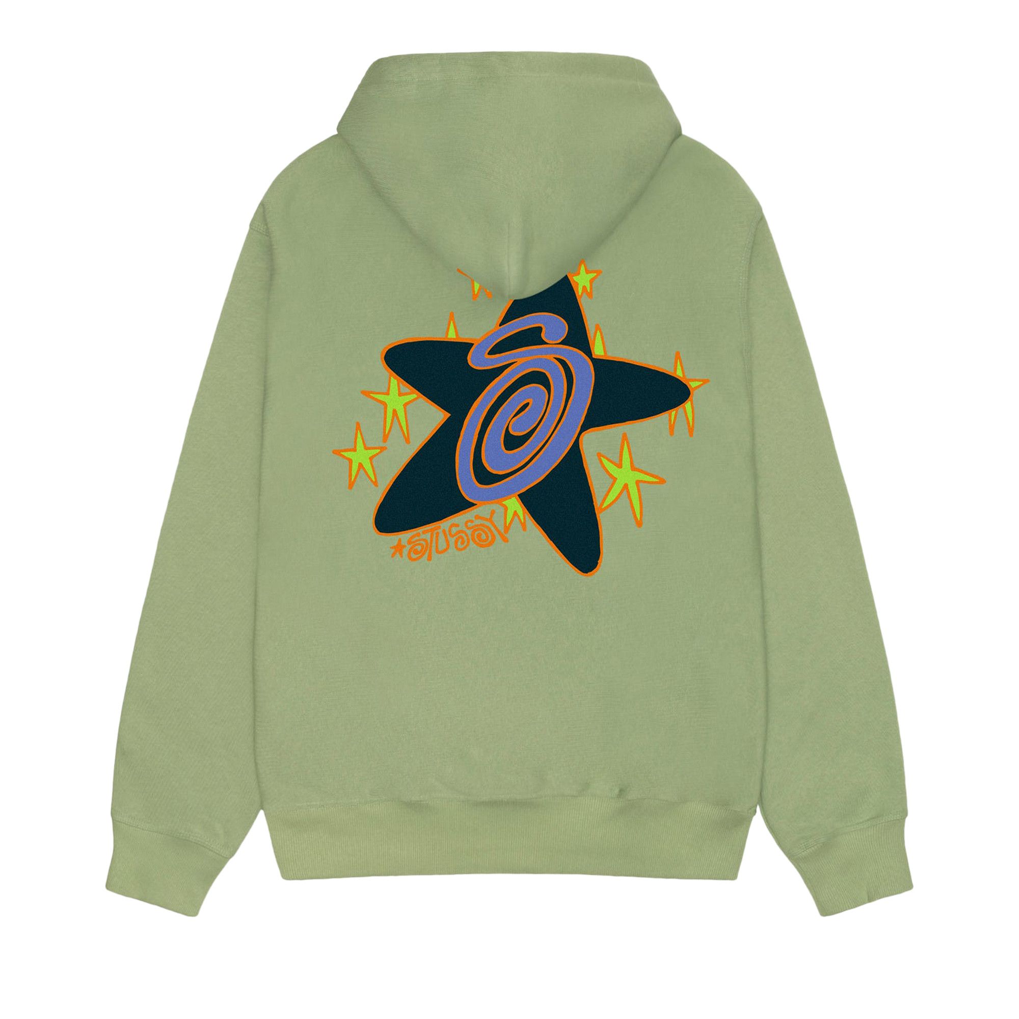 Buy Stussy Galaxy Hoodie 'Moss' - 1924980 MOSS | GOAT