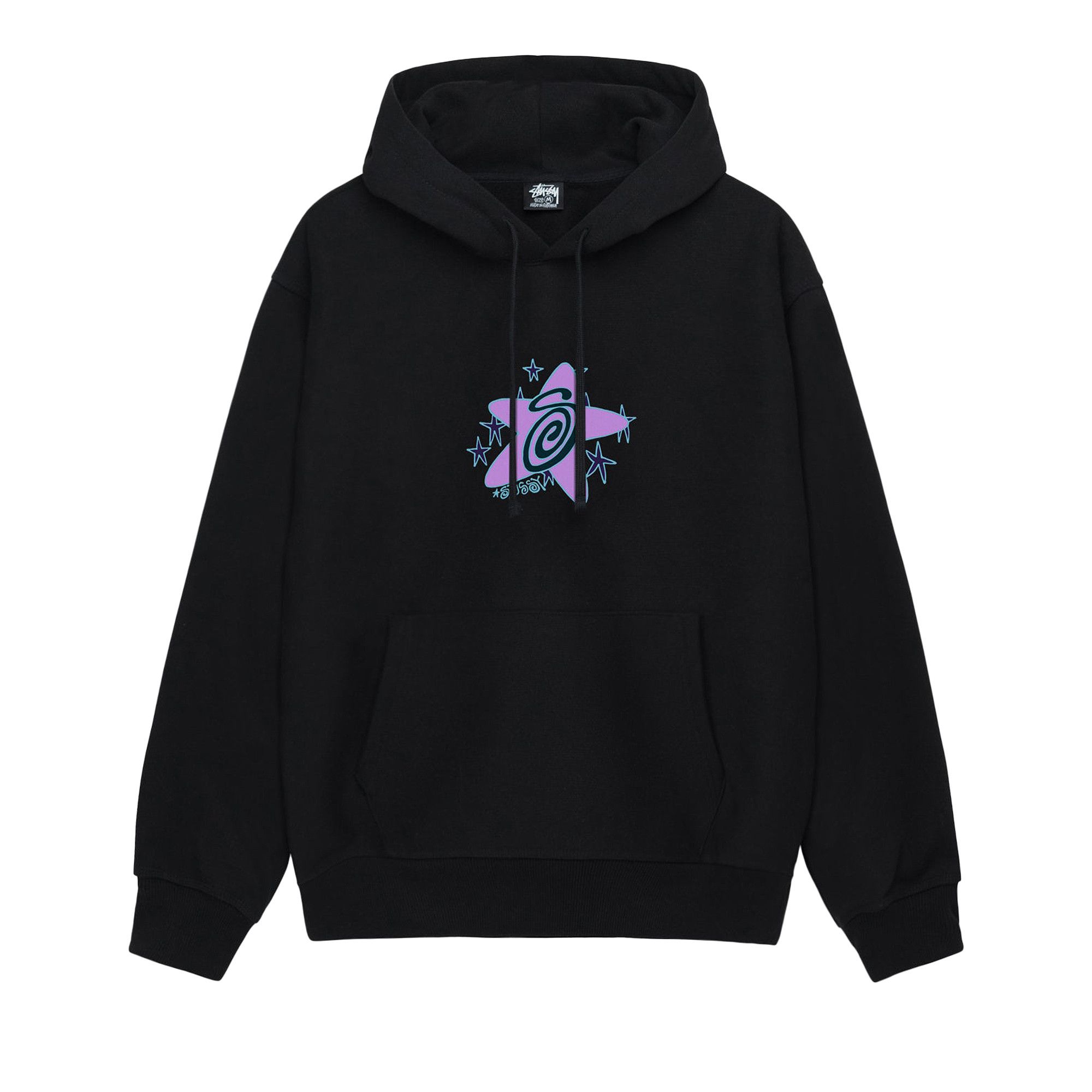 Stussy store purple hoodie