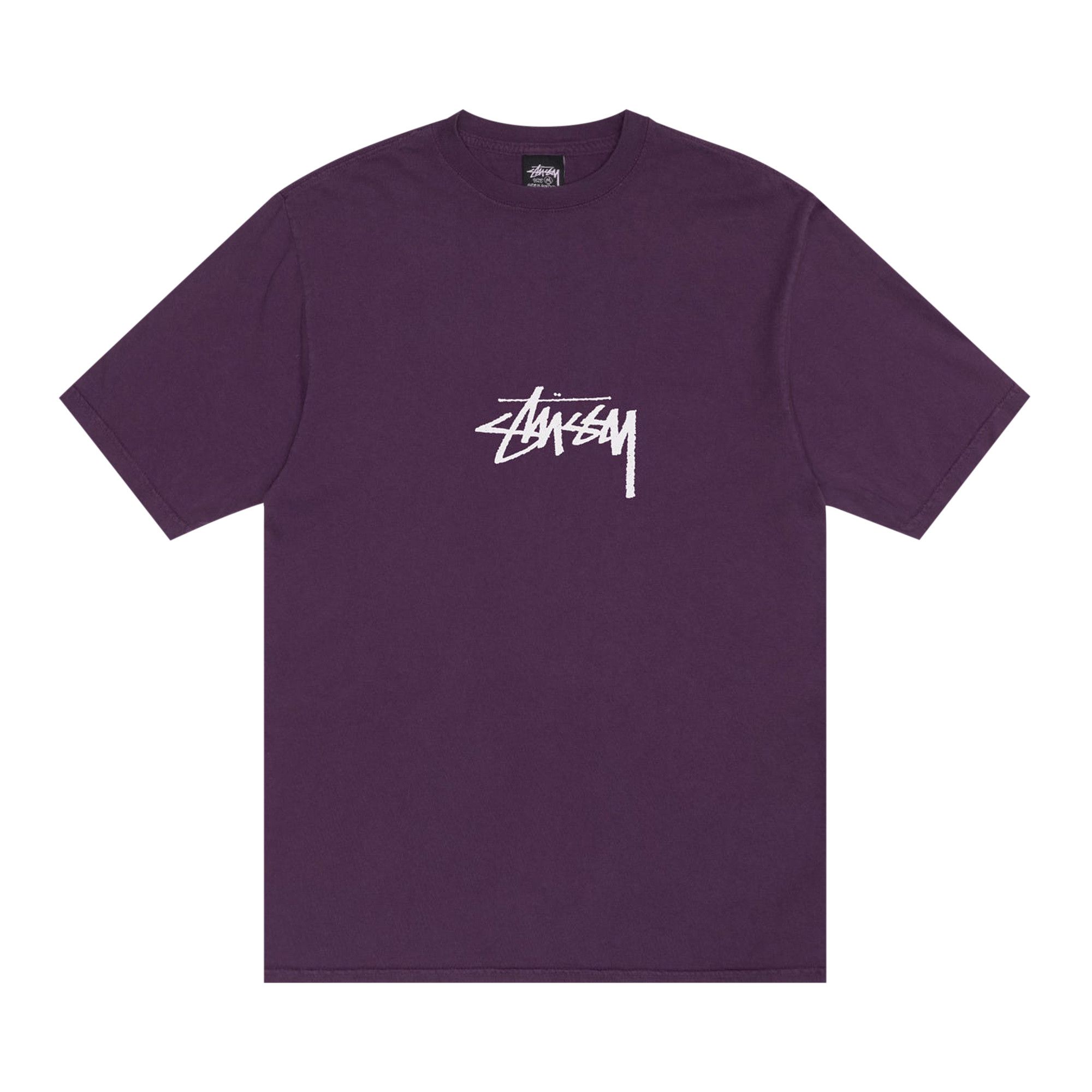 STUSSY KING SIZE Tシャツ パープル Stussy Big League Pigment Dyed T-Shirt - Purple | Flatspot