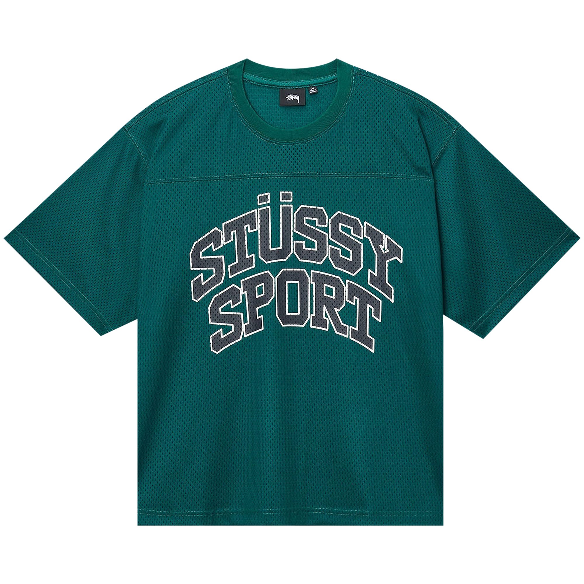Stussy Sport Mesh Football Jersey 'Green'