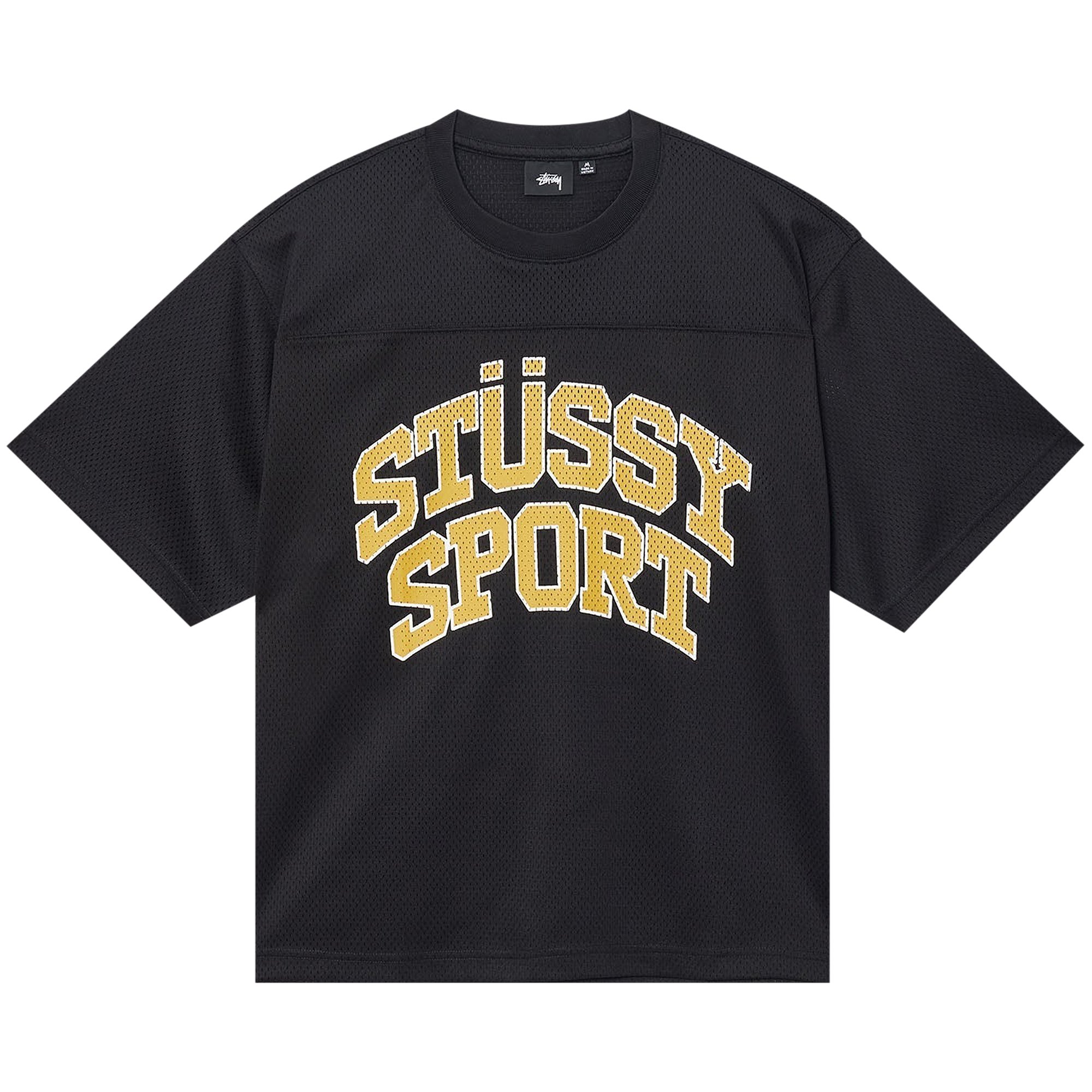 Stussy Sport Mesh Football Jersey 'Black'